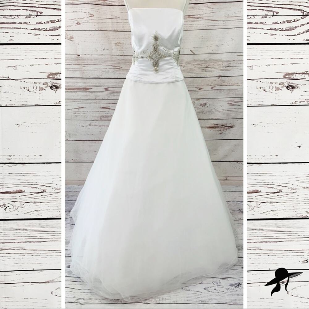 Tiffany Designs wedding gown two pieces 2 pieces